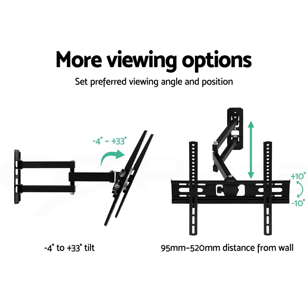 Artiss TV Wall Mount Bracket for 23"-55" LED LCD TVs Full Motion Strong Arms-2