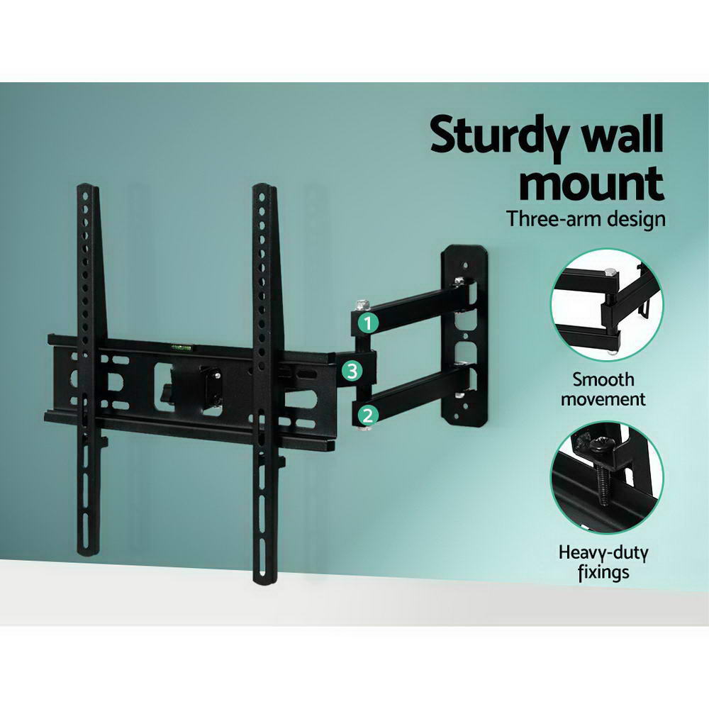 Artiss TV Wall Mount Bracket for 23"-55" LED LCD TVs Full Motion Strong Arms-4