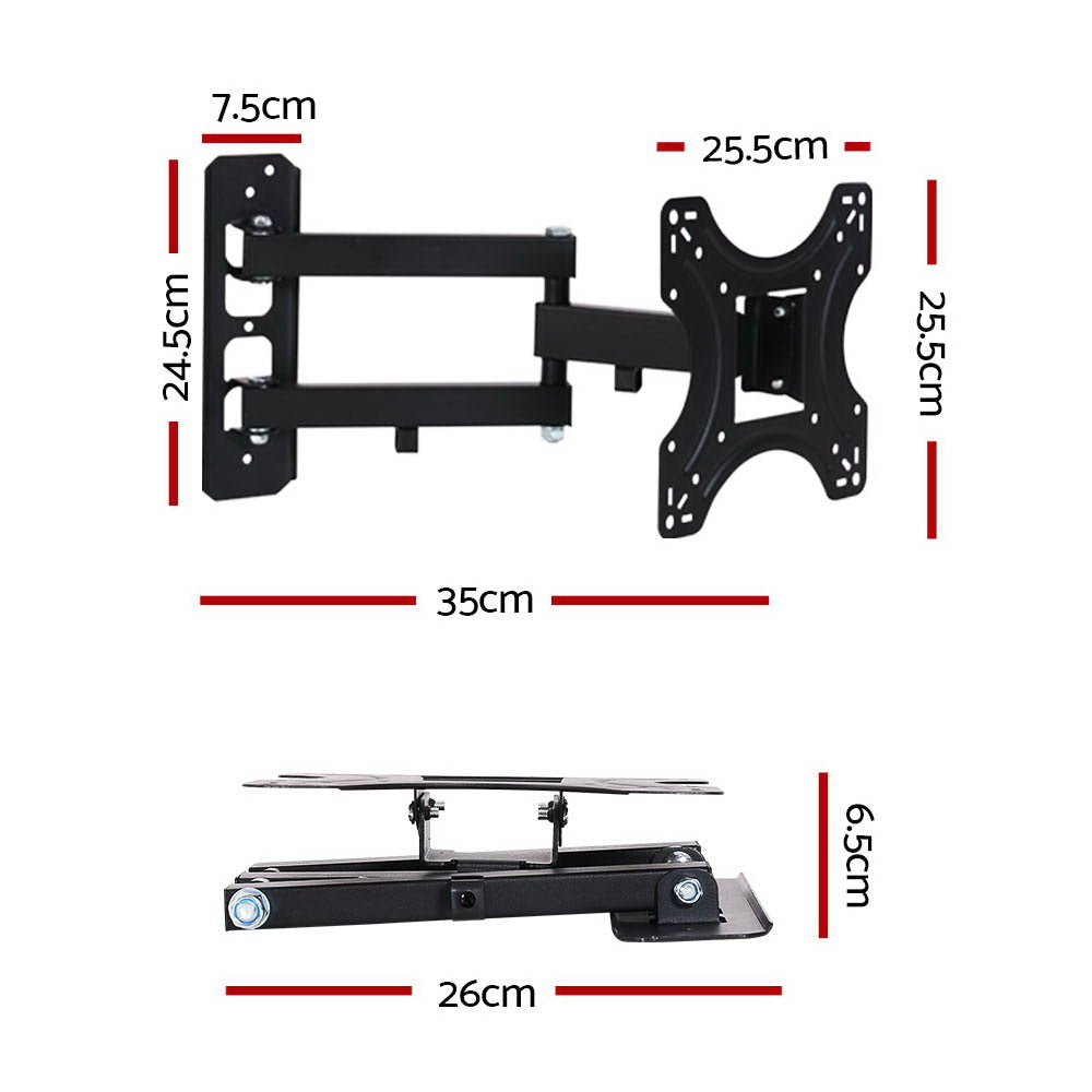 Artiss TV Wall Mount Bracket for 17"-42" LED LCD TVs Full Motion Strong Arms-1