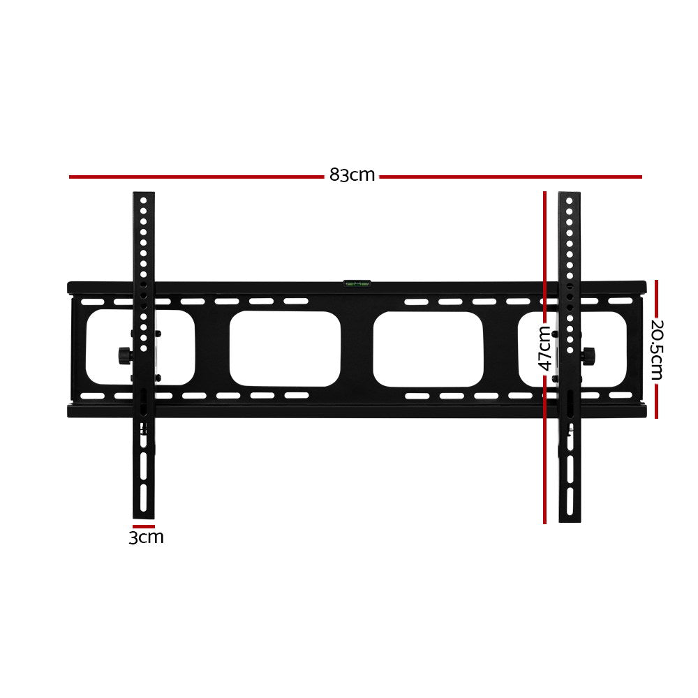 Artiss TV Wall Mount Bracket for 42"-90" LED LCD TVs Tilt Slim Flat Low Profile-1