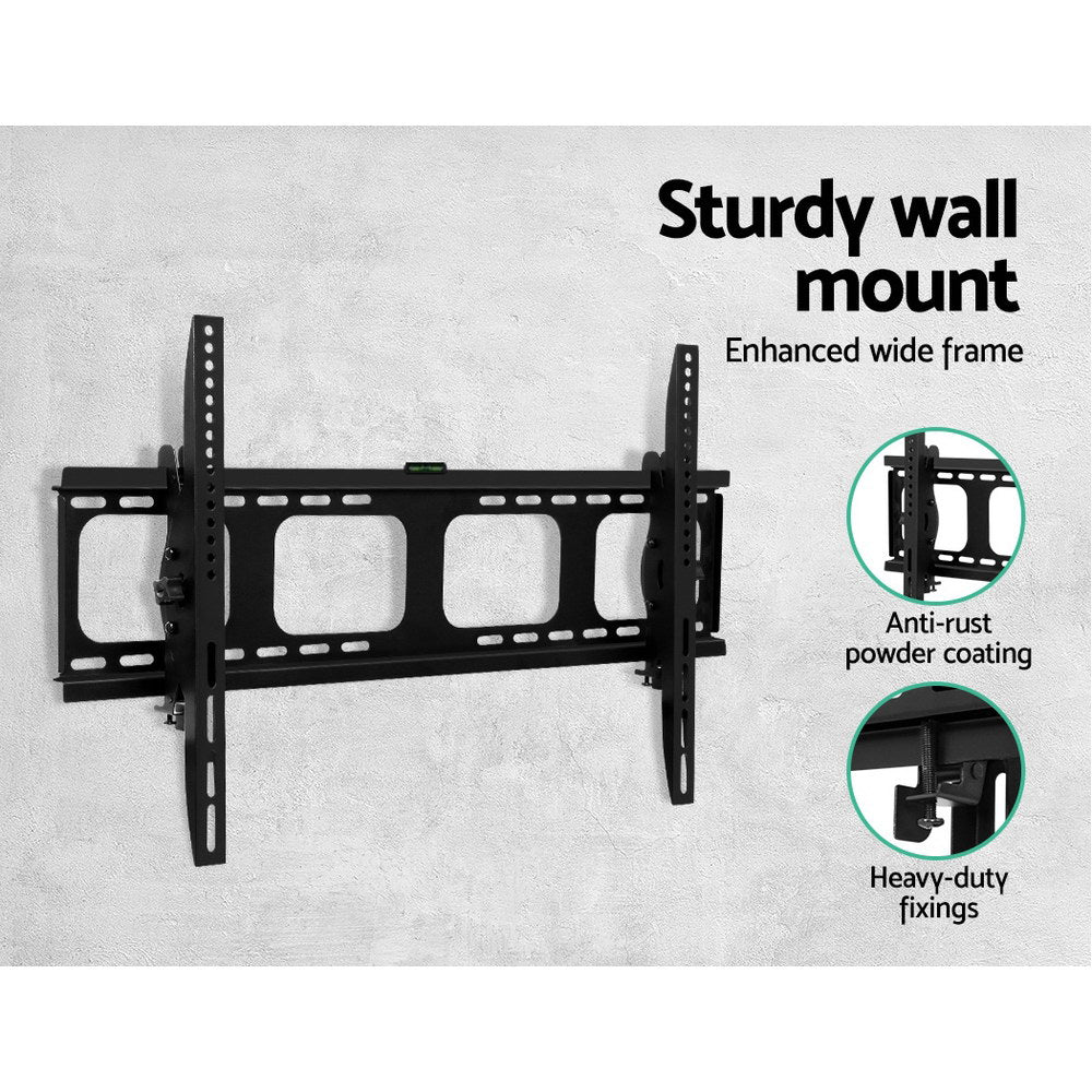 Artiss TV Wall Mount Bracket for 42"-90" LED LCD TVs Tilt Slim Flat Low Profile-6