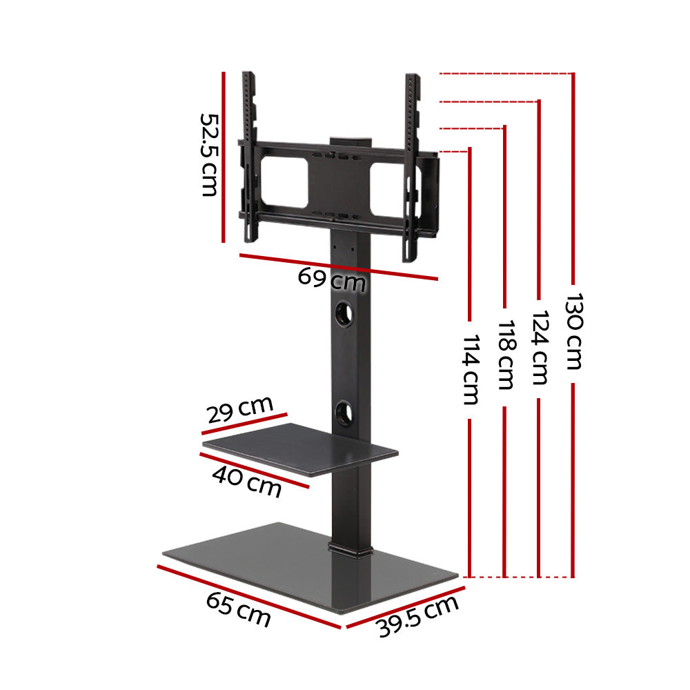 Artiss TV Stand Mount Bracket for 32"-70" LED LCD 2 Tiers Storage Floor Shelf-1