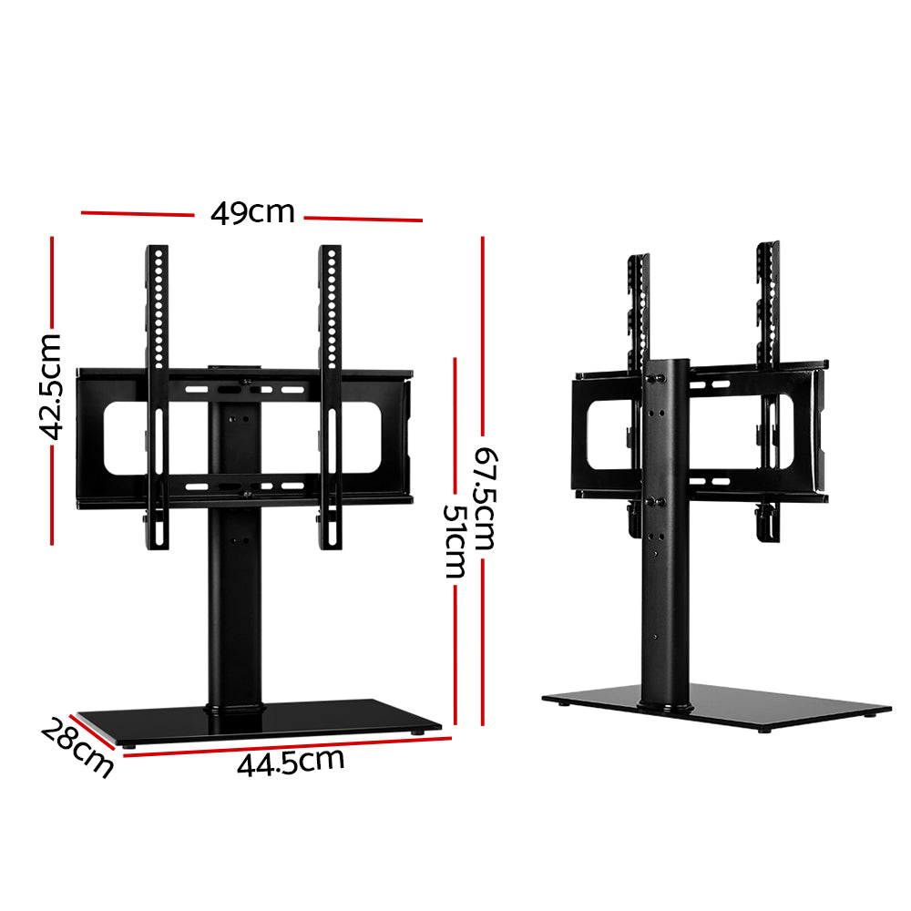 Artiss TV Stand Mount Bracket for 32"-55" LED LCD Swivel Tabletop Desktop Plasma-1