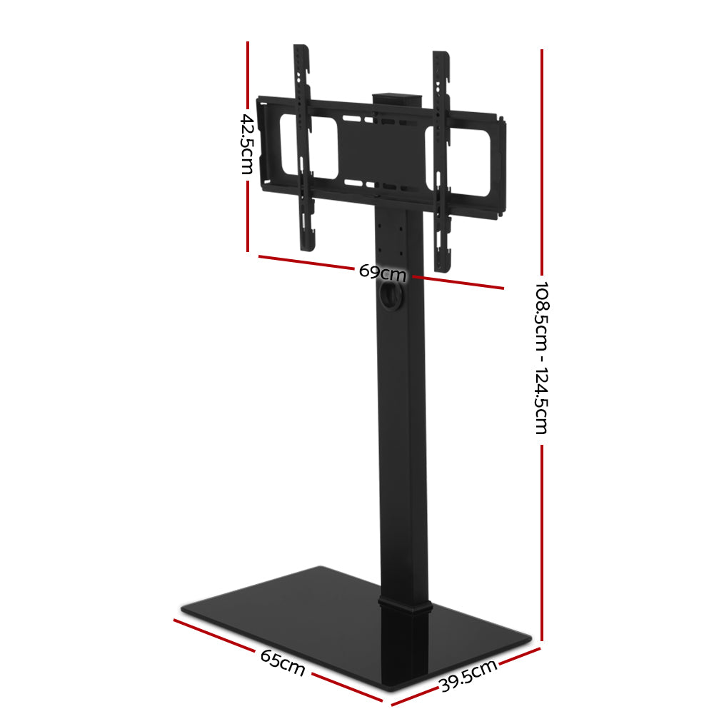 Artiss TV Stand Mount Bracket for 32"-70" LED LCD Glass Storage Floor Shelf-2