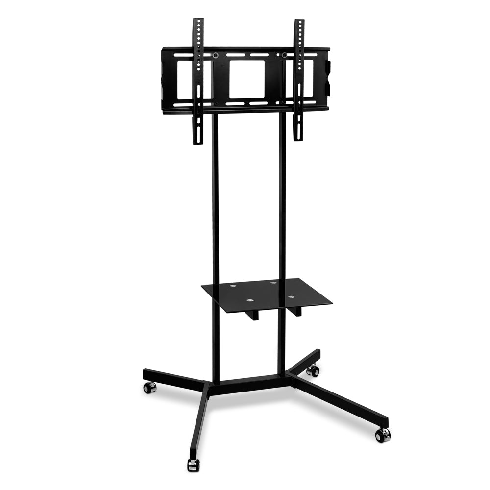 Artiss Mobile TV Stand for 32"-65" TVs Mount Bracket Portable Shelf Trolley Cart-0