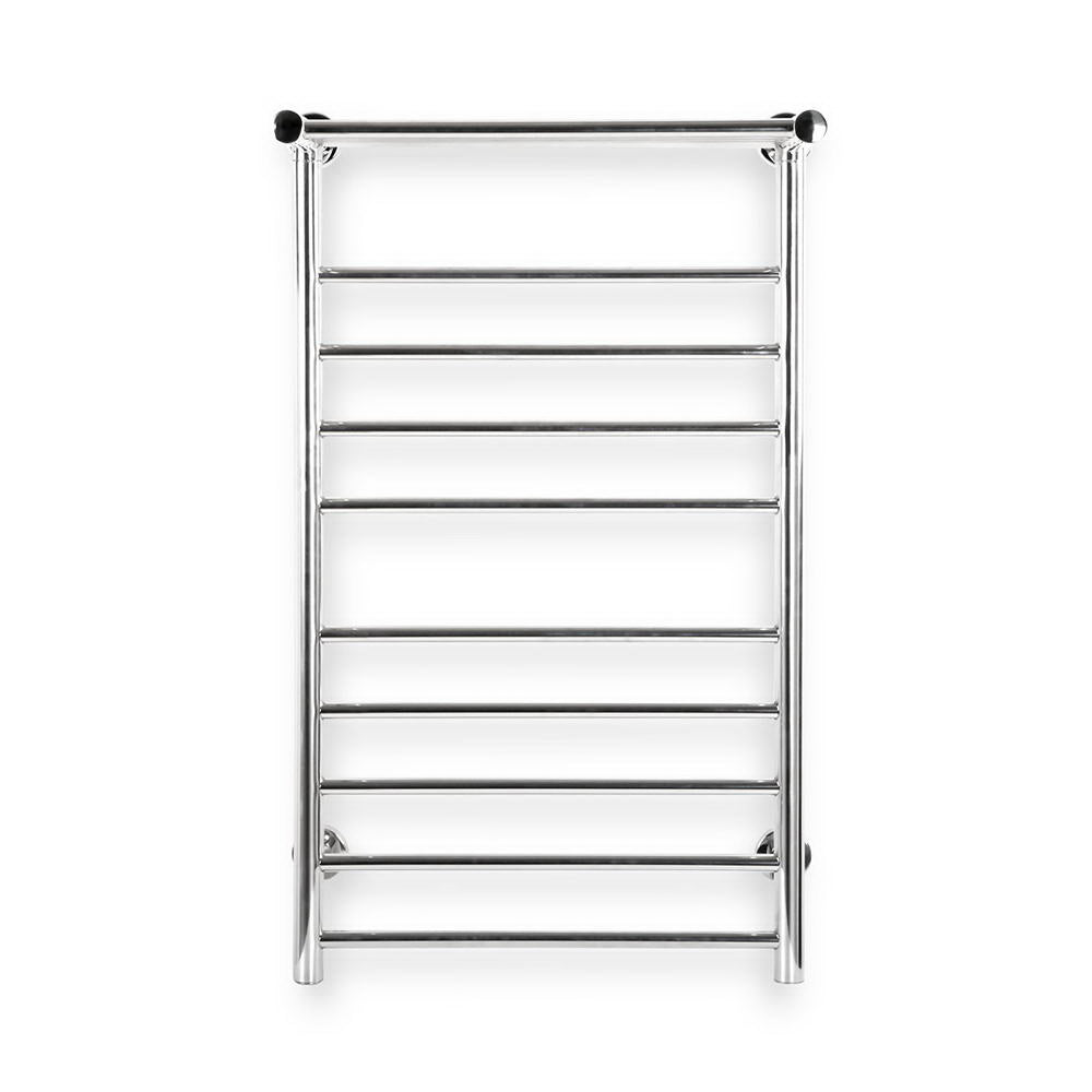 Devanti Electric Heated Towel Rail Rack 14 Bars Wall Mounted Clothes Dry Warmer-2