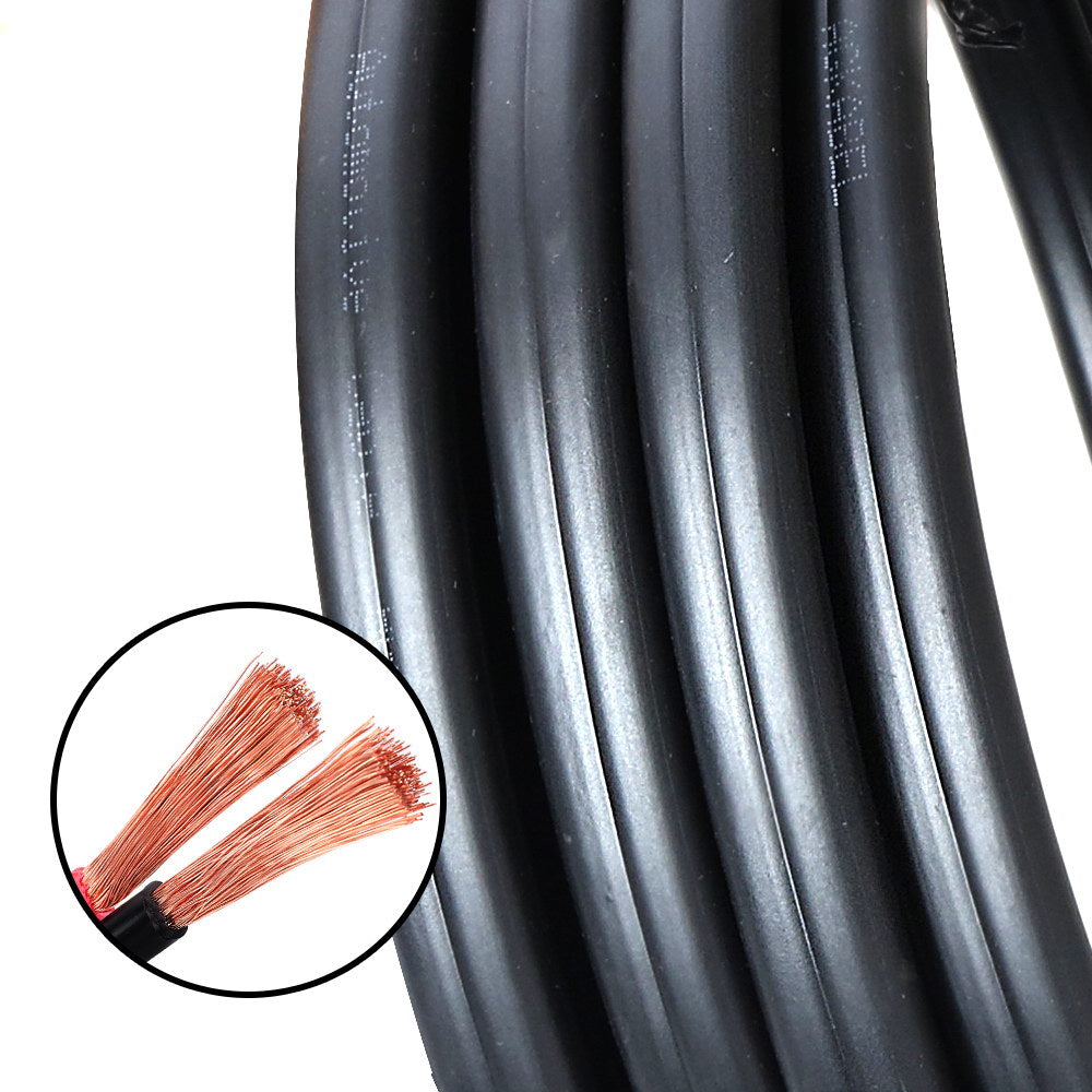 Giantz 6B&S 10M Twin Core Wire Electrical Cable Extension Car 450V 2 Sheath-6