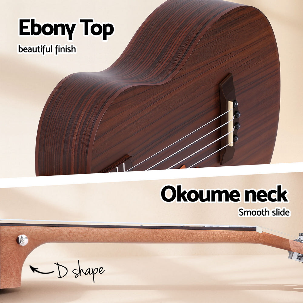Alpha Ukulele 30 Inch with EQ 18 Frets-3
