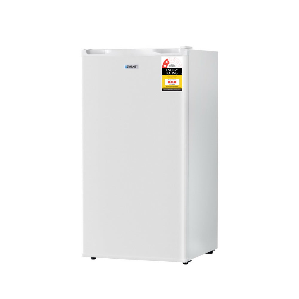 Devanti 81L Upright Freezer Fridge White-0