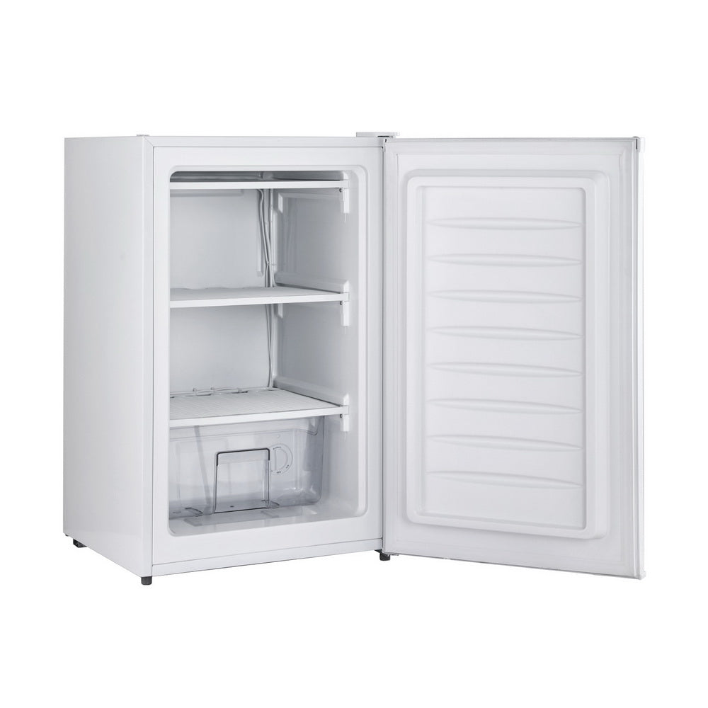 Devanti 81L Upright Freezer Fridge White-2