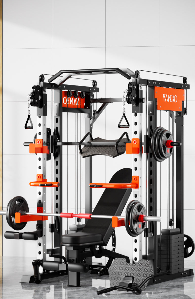 SmartFit M1 Max 130kg Pin Loaded Multi Functional Training Smith Machine Home Gym Power Rack Machine