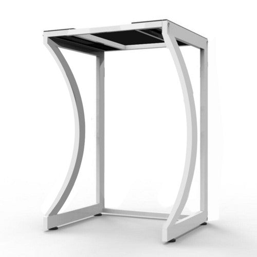 ORIGINAL Dryer Stand Maxi: Portable Dryer Rack Heavy Duty Steel Capacity white for Washer/Dryer/Mini Fridge