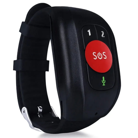 EQUIPMED GPS Fall Detection Emergency Bracelet with SOS Button, for Seniors, 2 Way Calling, Location Tracking, Speed Dial, iPhone and Android Compatible