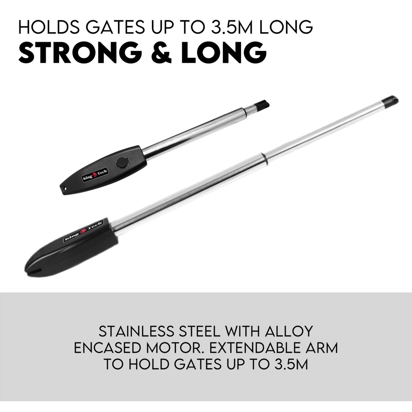 Full Solar Automatic 40W Double Swing Gate Opener Remote Keypad Control