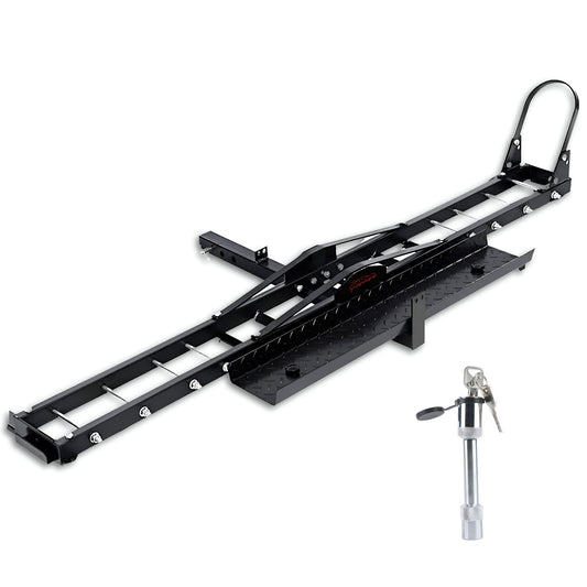 227kg Motorcycle Motorbike Carrier Hauler Hitch Mount Rack Tow Bar