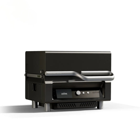 ASMOKE Essential Portable Wireless Pellet Smoker - Battery Powered 8-in-1 Mini BBQ Grill with Smart Temp Control & Meat Probe for Camping & RV