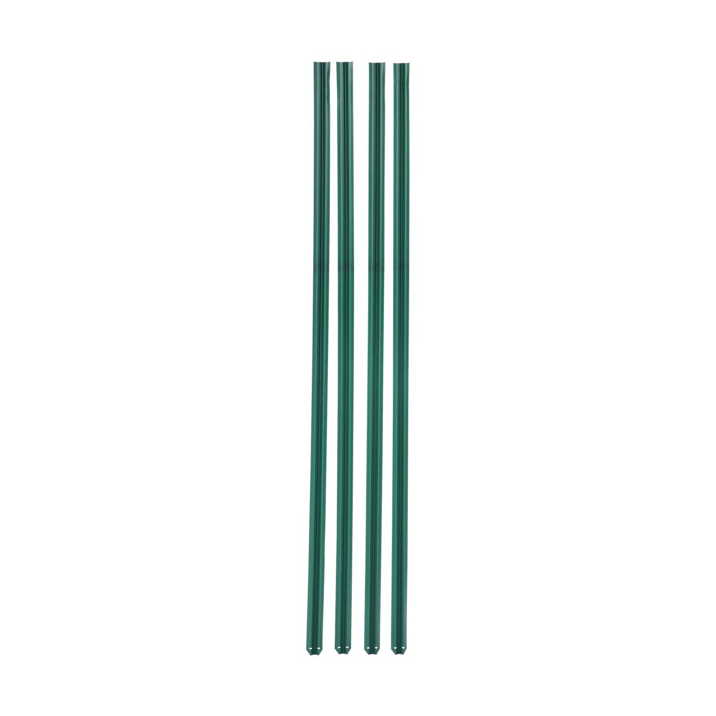 Bottom Locking Privacy Slats, Single-Wall Vertical Bottom-Locking Slats for Chain-Link Fence, High-Density HDPE Chain Link Slats Ideally Fit 1.5 m High Fence for Garden Farm Sports Field(Green)