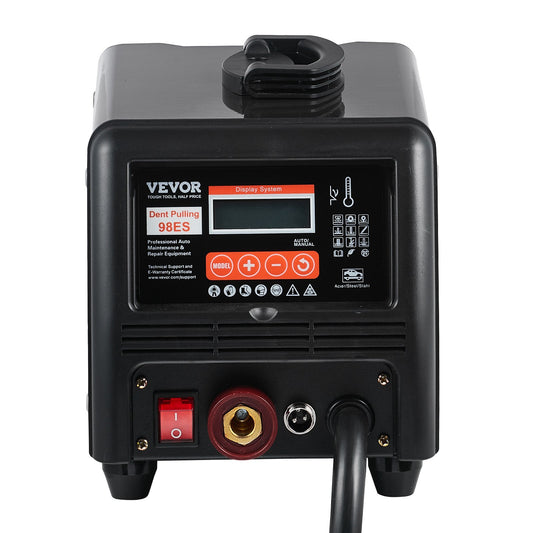 Stud Welder Dent Repair Kit, 3KW Spot Welder Dent Puller with Auto/Manual Welding & 9 Versatile Modes, Auto Body Spot Welding Dent Puller Machine for Car, Truck Dent Repair