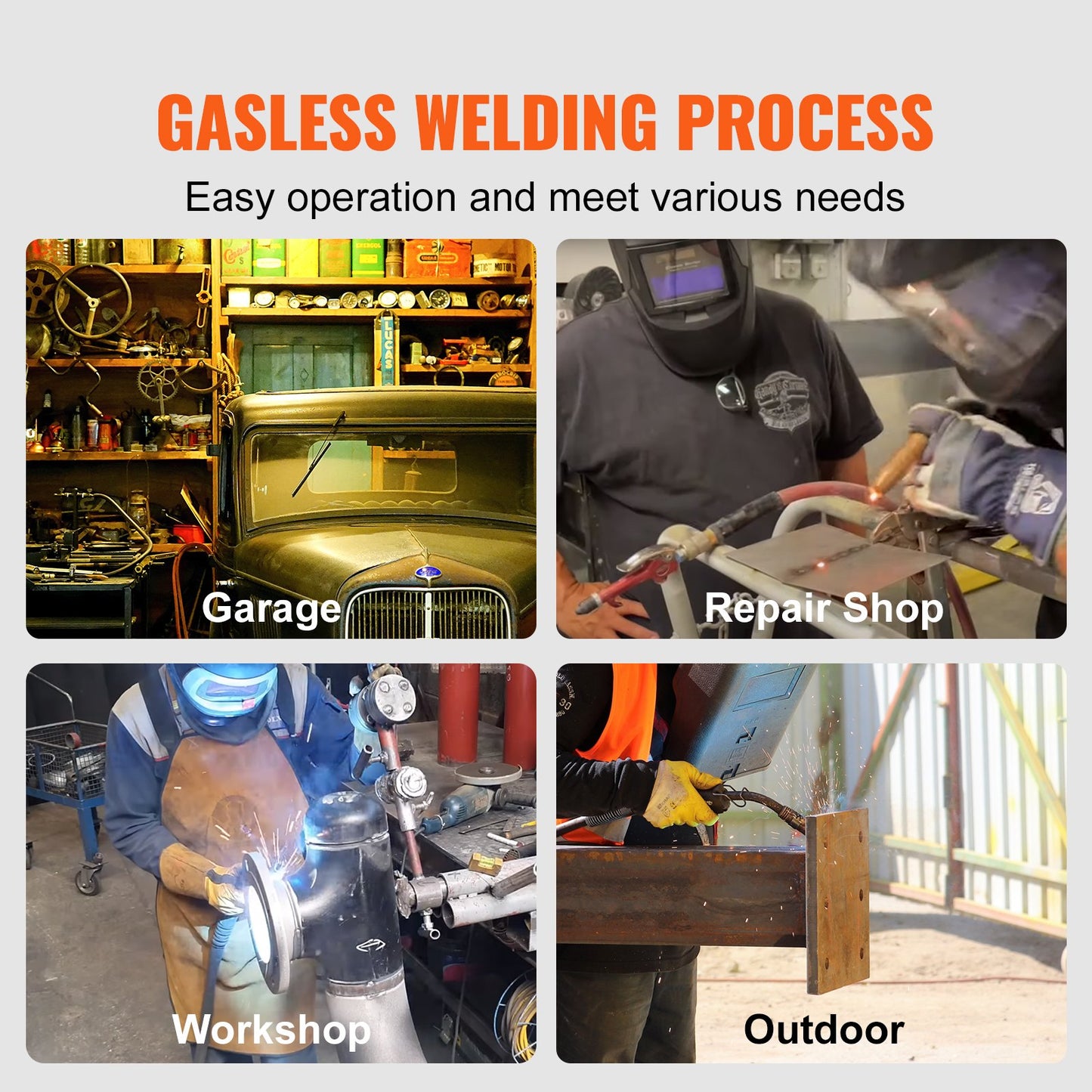 Flux Core Welding Wire, E71T-GS 0.030-inch 10LBS, Gasless Mild Steel MIG Welding Wire with Low Splatter for All Position Arc Welding and Outdoor Use