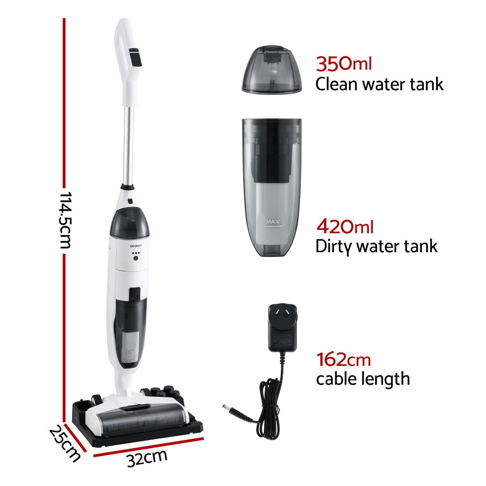 Devanti Wet Dry Stick Vacuum Cleaner 200W-1