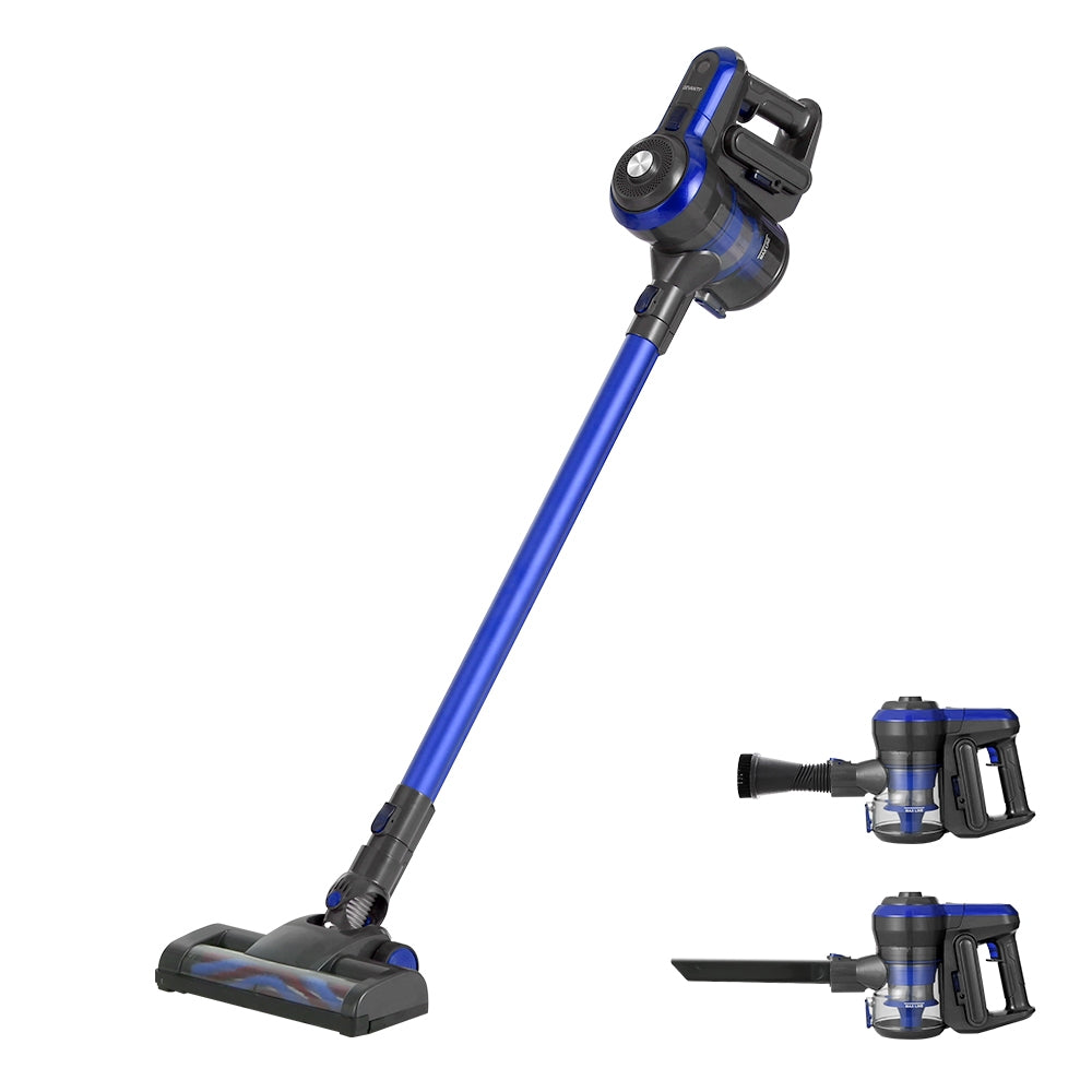 Devanti Stick Vacuum Cleaner Brushless Cordless 250W Blue-0