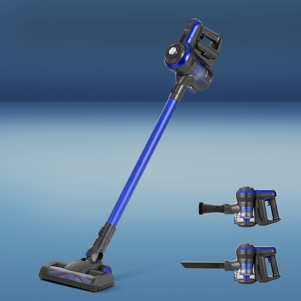 Devanti Stick Vacuum Cleaner Brushless Cordless 250W Blue-7