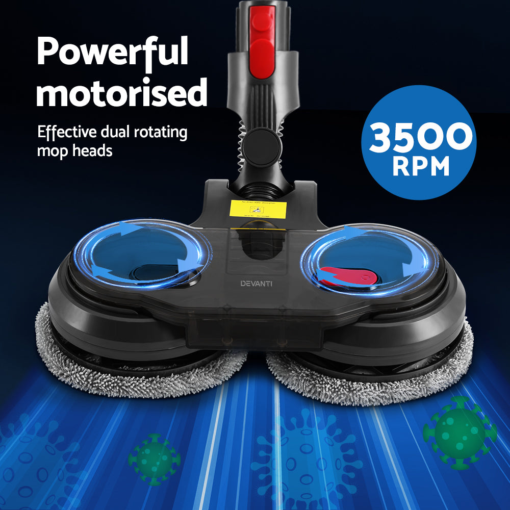 Devanti Electric Mop Head for Dyson V7 8 10 11 15-4