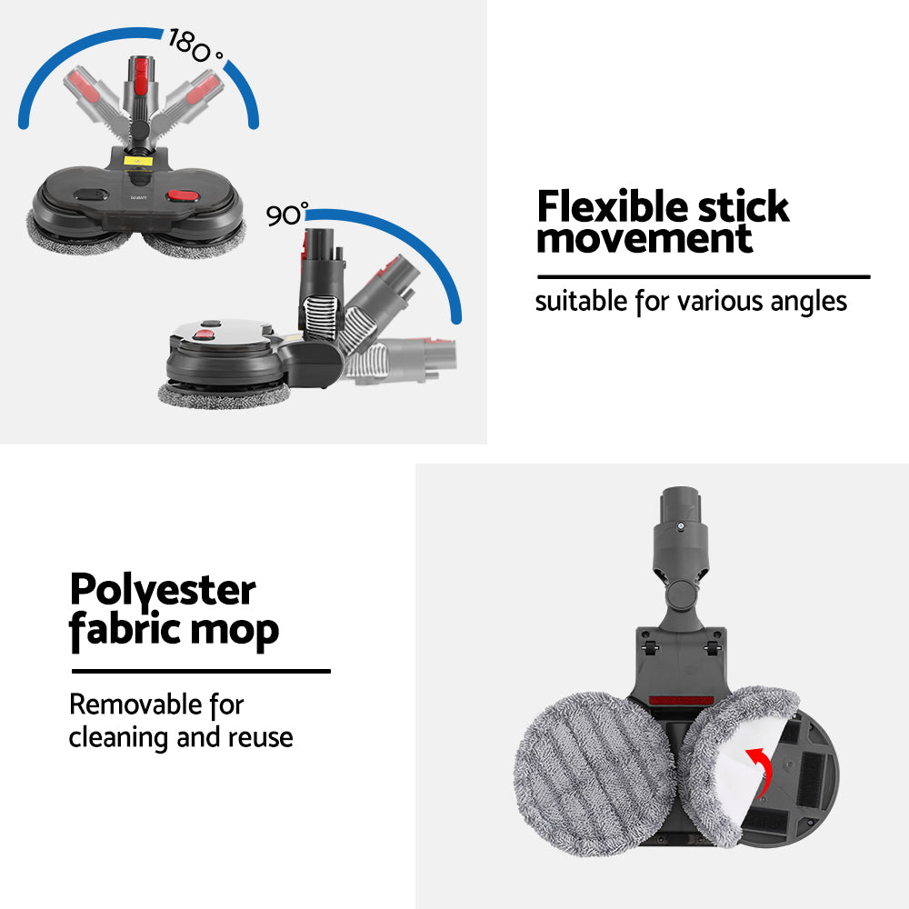 Devanti Electric Mop Head for Dyson V7 8 10 11 15-5