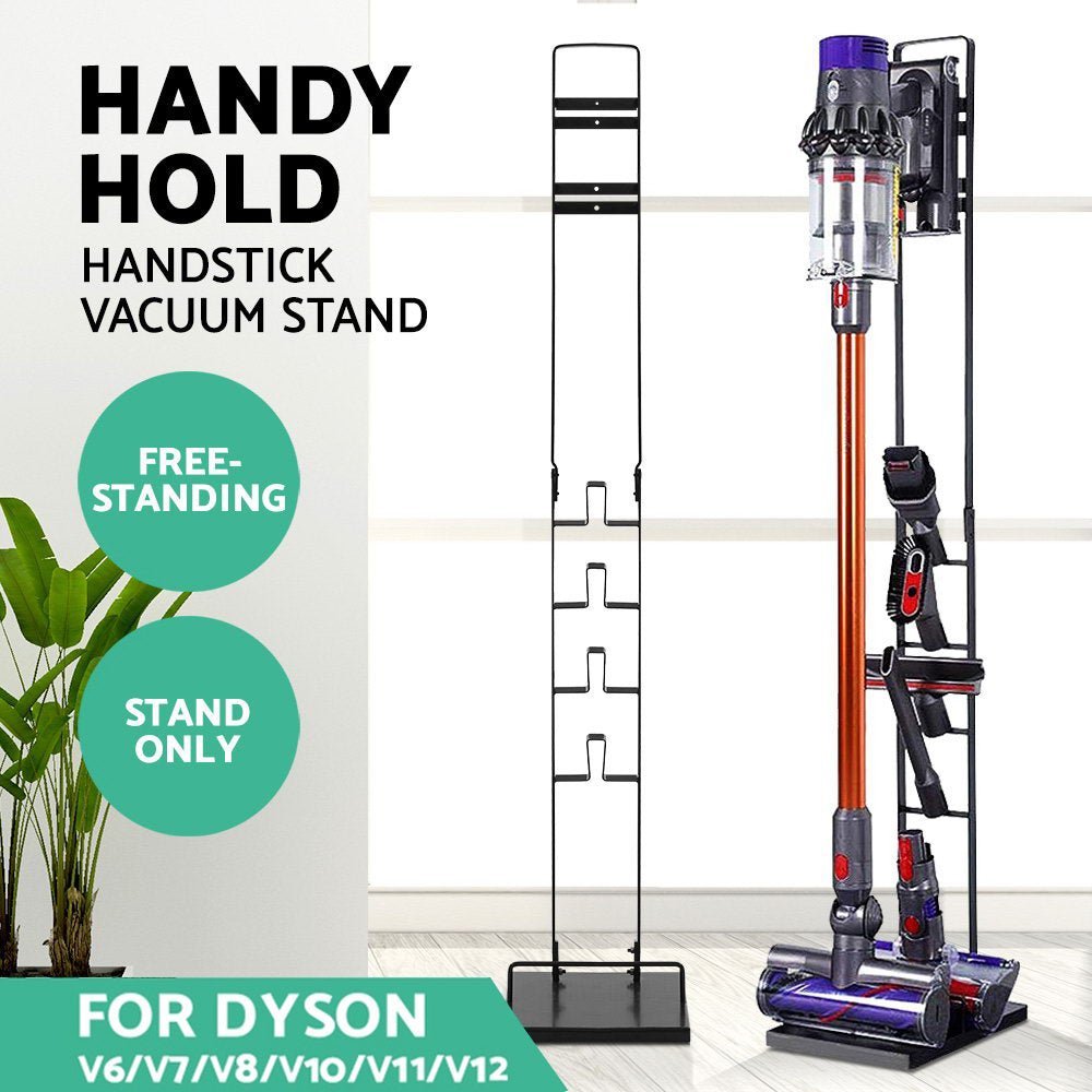 Artiss Freestanding Dyson Vacuum Cleaner Stand for V6 7 8 10 11 Black-2