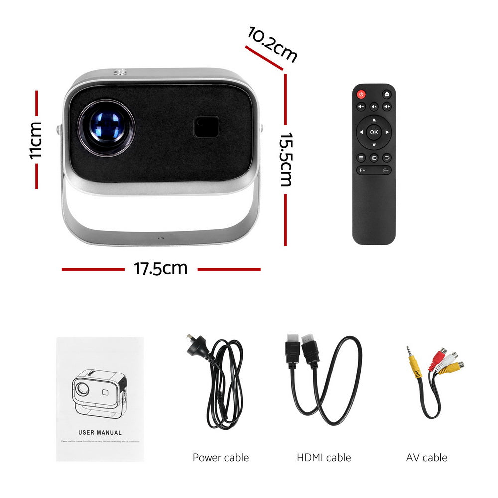 Devanti Mini Video Projector 1080P-1