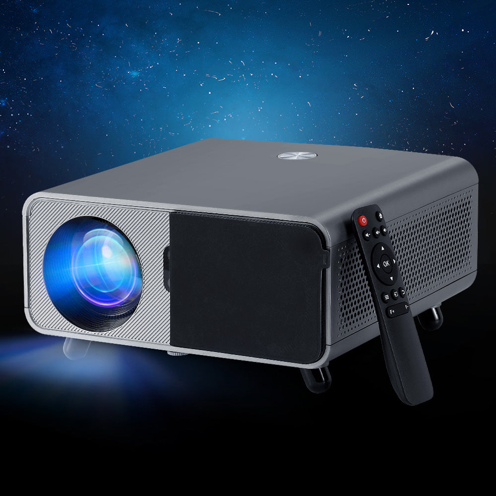 Devanti Portable Wifi Video Projector 4K 2.4G/5G Home Theater HDMI 1080P-6