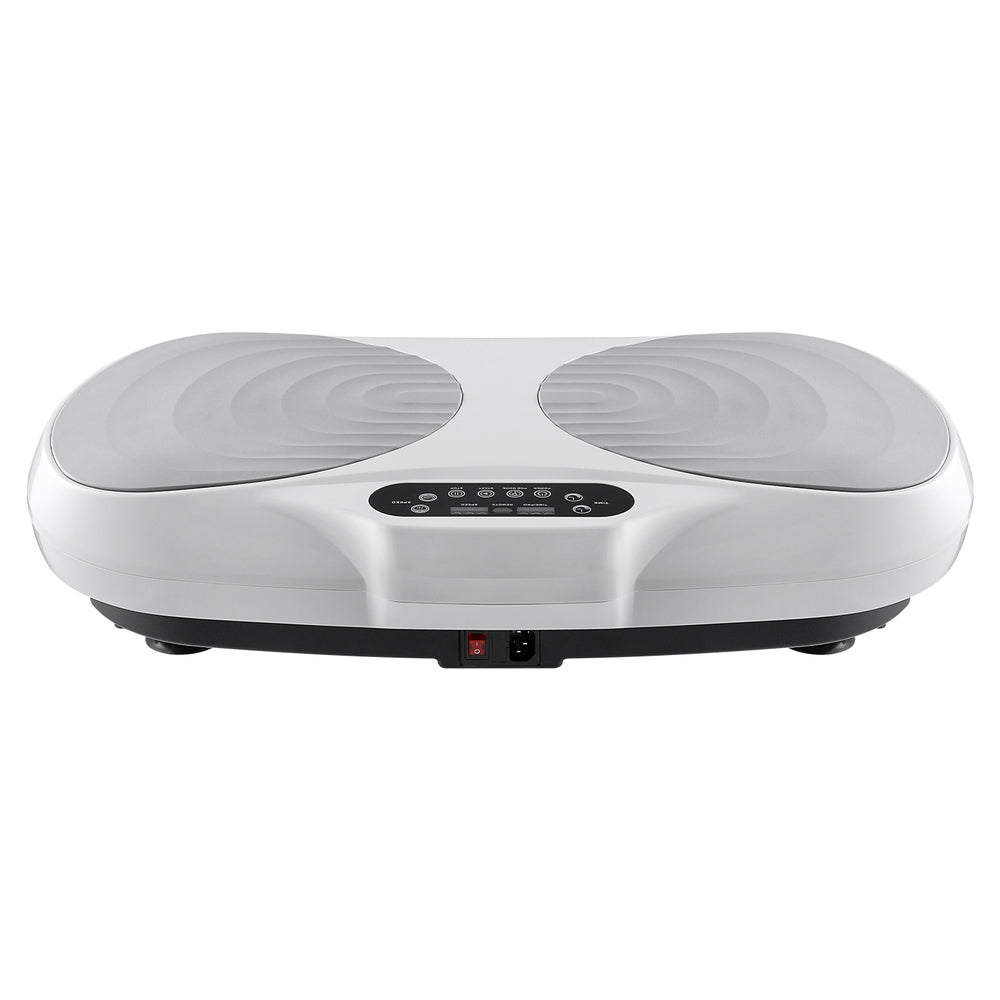 Everfit Vibration Machine Vertical Rhythm Platform Resistance Rope Home Workout-3