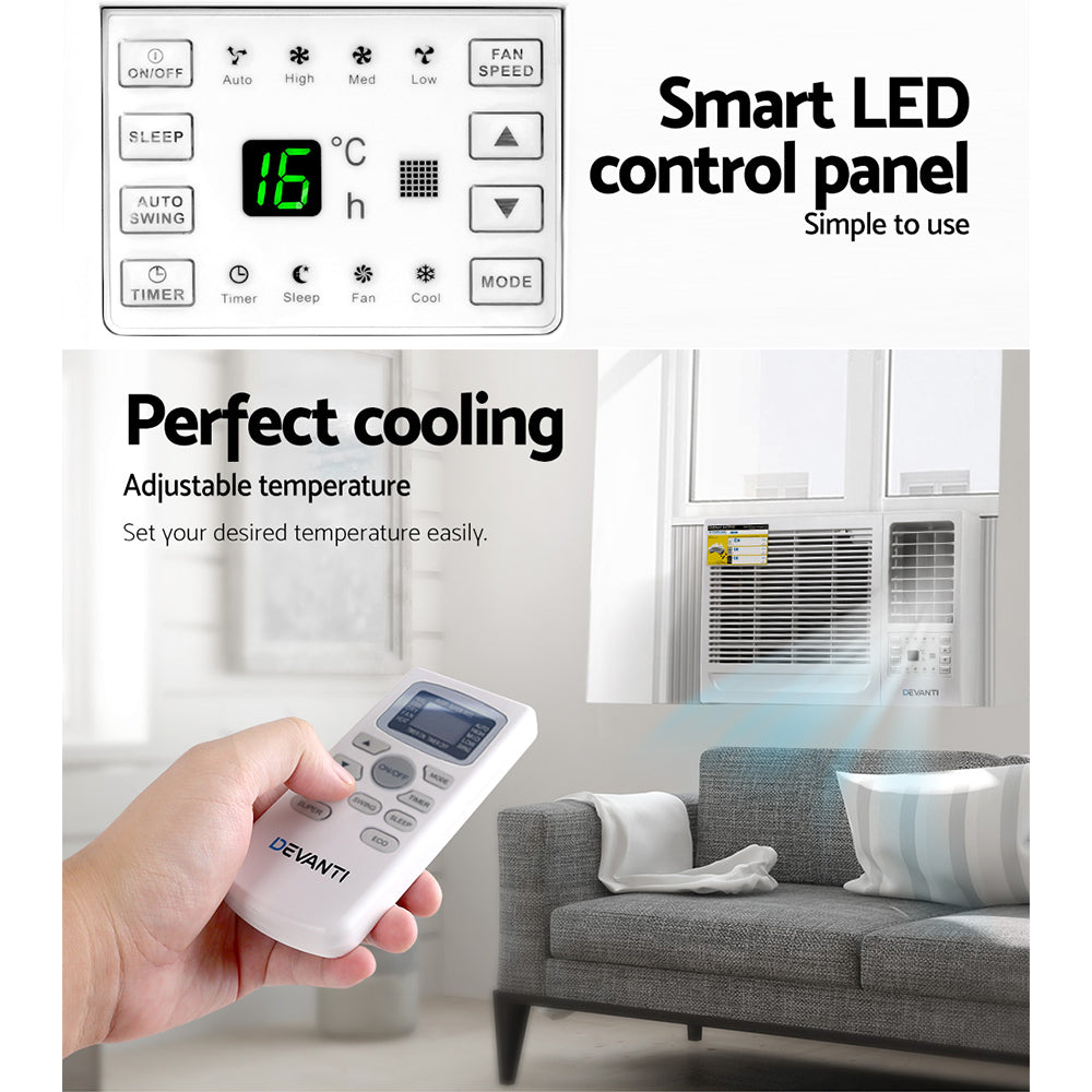 Devanti Window Air Conditioner 1.7kW-4