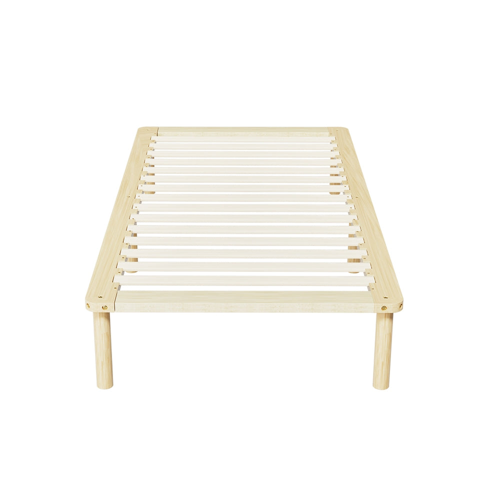 Artiss Bed Frame King Single Size Wooden Base Mattress Platform Timber Pine AMBA-2