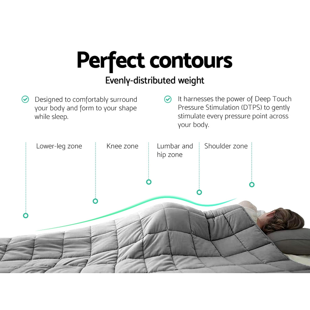 Giselle Weighted Blanket 7KG Deep Relax-5