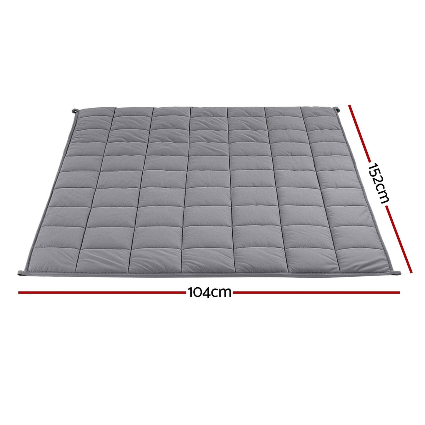 Giselle Bedding Weighted Blanket Fleece Sherpa Heavy Blanket 4.5KG