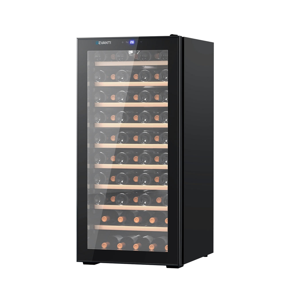 Devanti Wine Fridge Cooler 66 Bottles-0