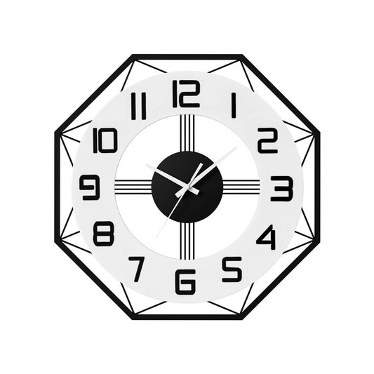 Artiss 60CM Wall Clock Octagon-0