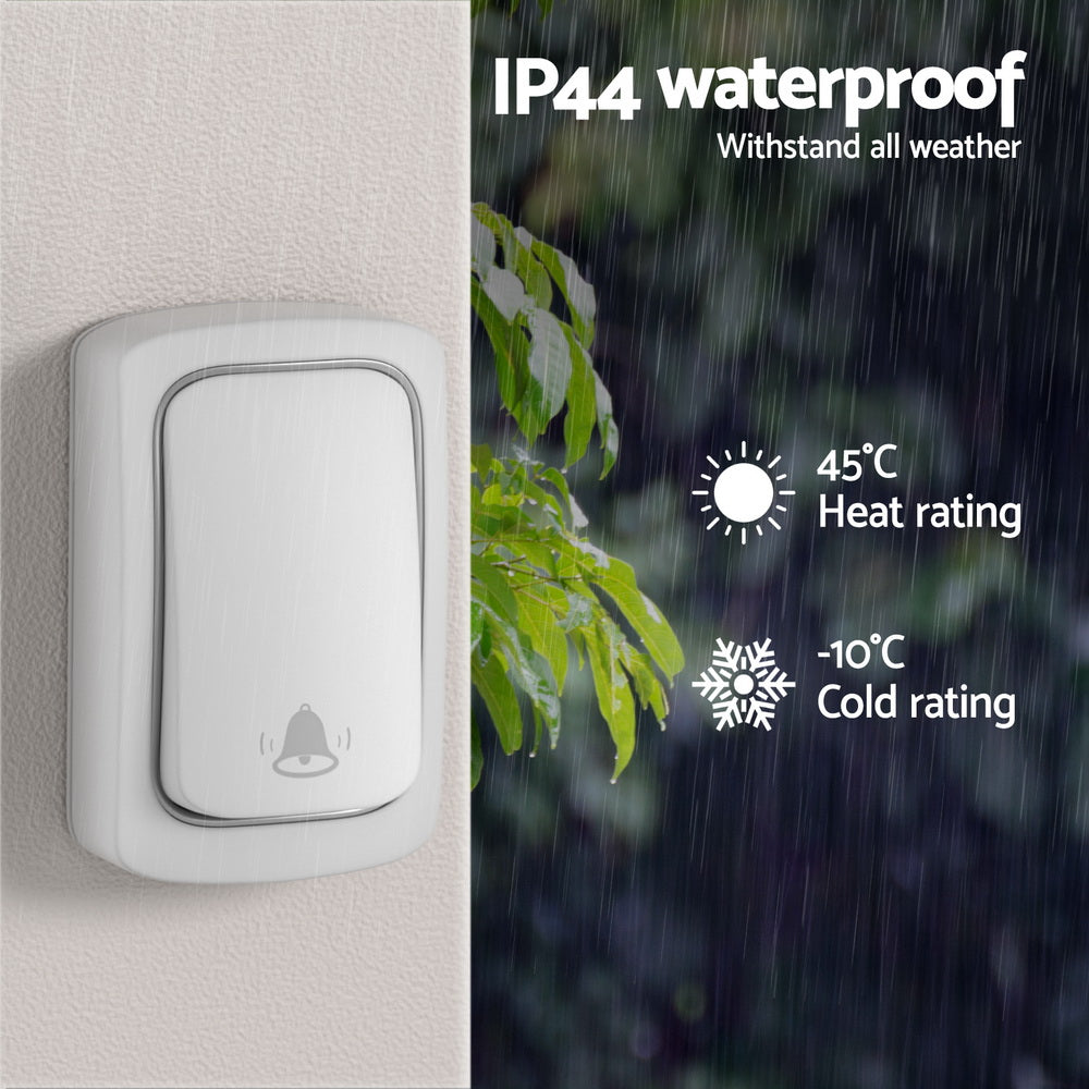 UL-tech Wireless Doorbell Plugin Receiver-5