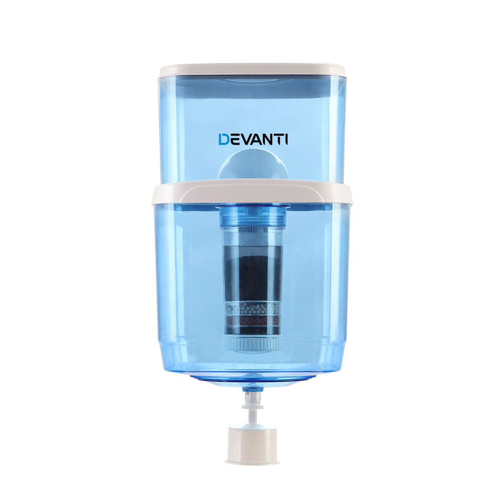 Devanti Water Cooler Dispenser 22L Filter Bottle-0