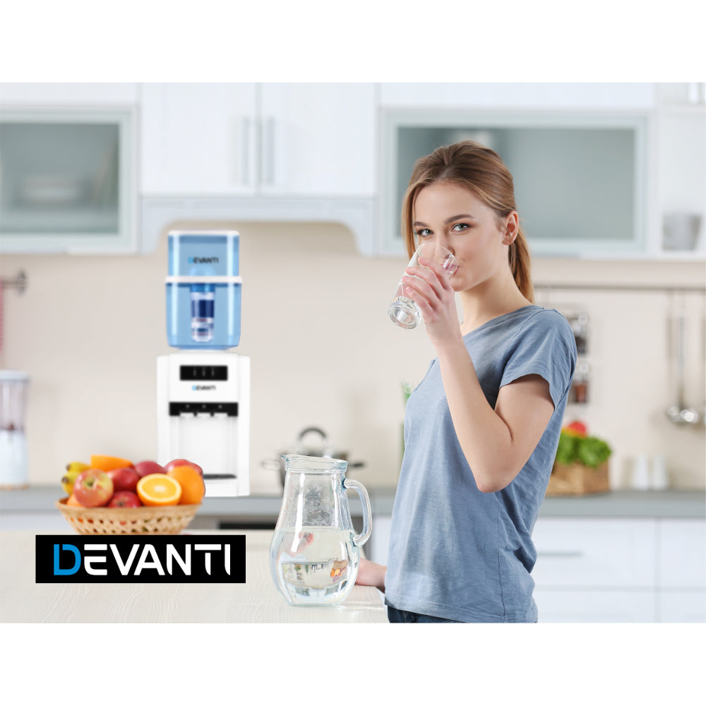 Devanti Water Cooler Dispenser 22L Filter Bottle-6