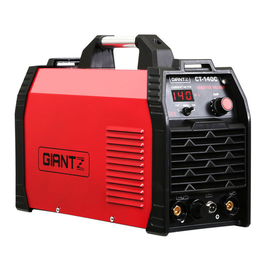 Giantz 140Amp Inverter Welder Plasma Cutter Gas DC iGBT Portable Welding Machine-0