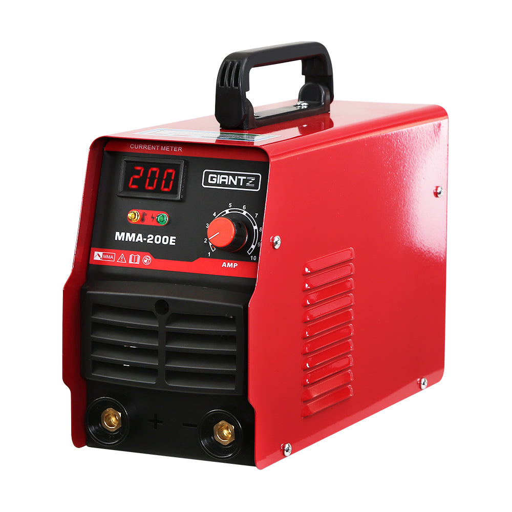 Giantz 200 Amp Inverter Welder MMA ARC DC IGBT Welding Machine Stick Portable-2