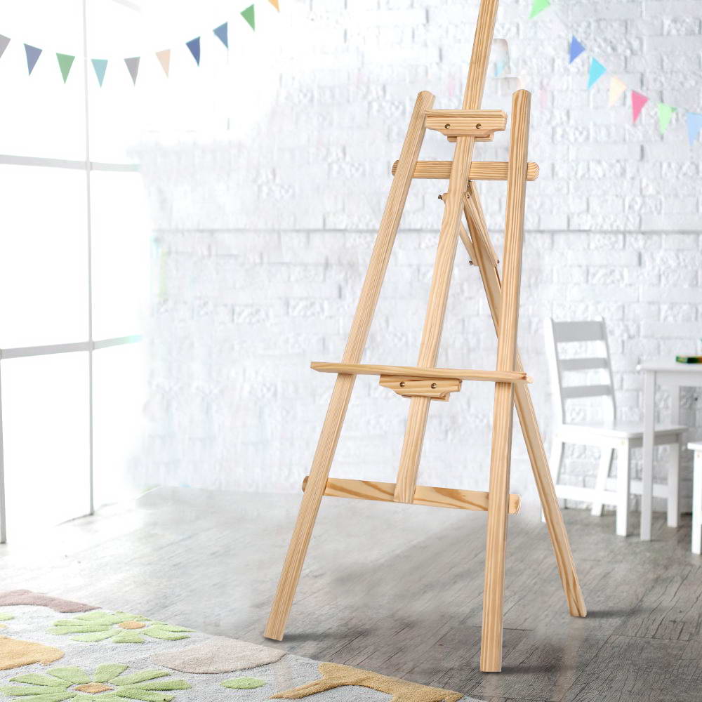 Artiss Painting Easel Pine Wood 147cm-6