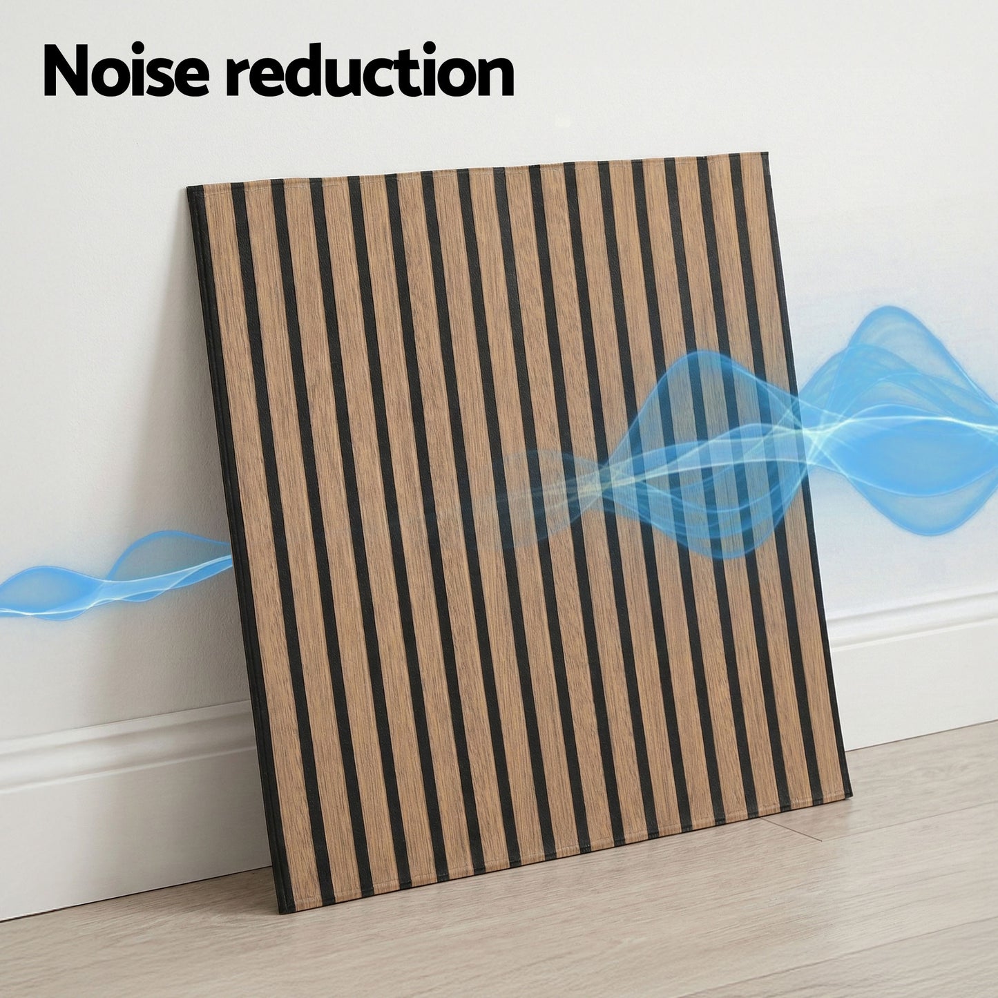 Artiss 10PCS Peel and Stick Wall Panels Tiles 68X68CM Self Adhesive for Home Office Studio Brown