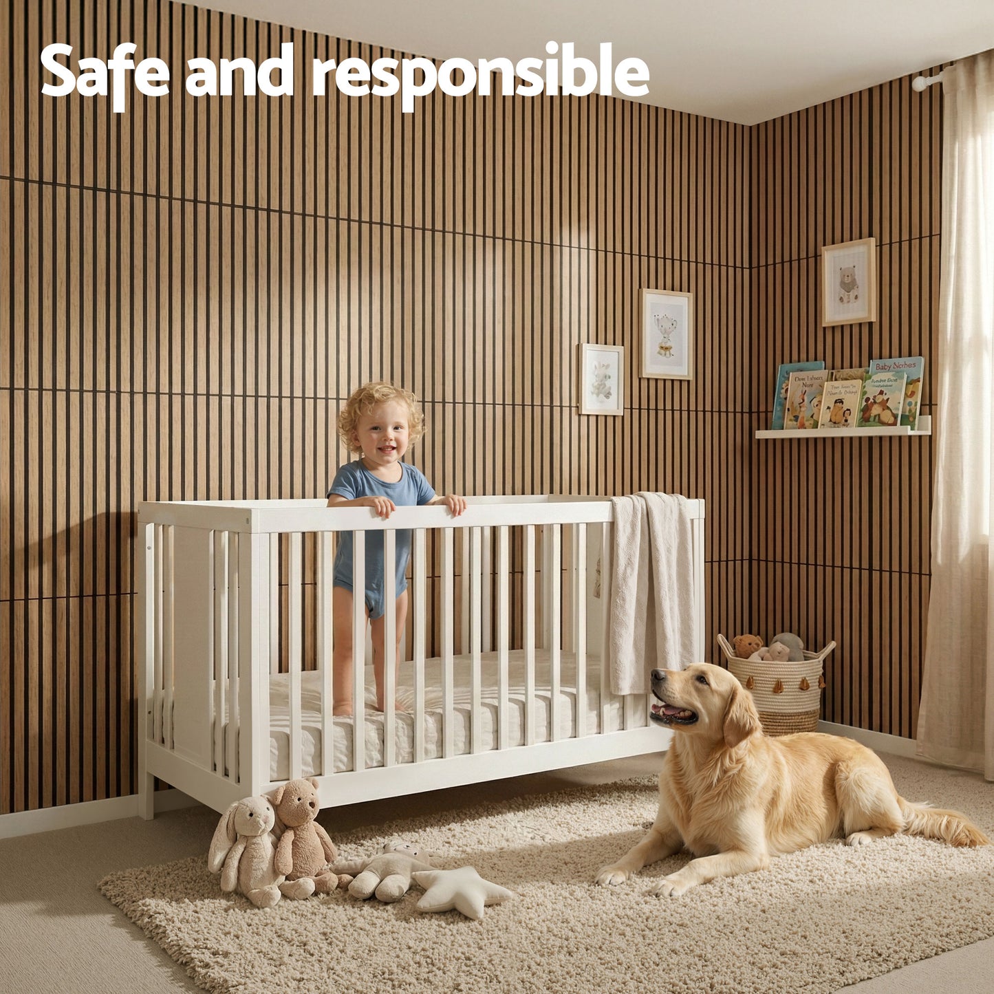 Artiss 10PCS Peel and Stick Wall Panels Tiles 68X68CM Self Adhesive for Home Office Studio Brown