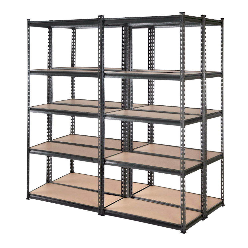 Giantz 4x1.8M Garage Shelving Warehouse Rack Pallet Racking Storage Charcoal-0