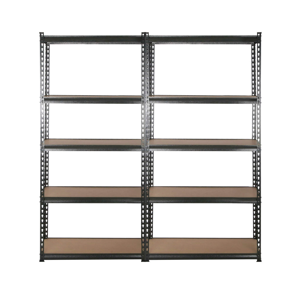 Giantz 4x1.8M Garage Shelving Warehouse Rack Pallet Racking Storage Charcoal-2