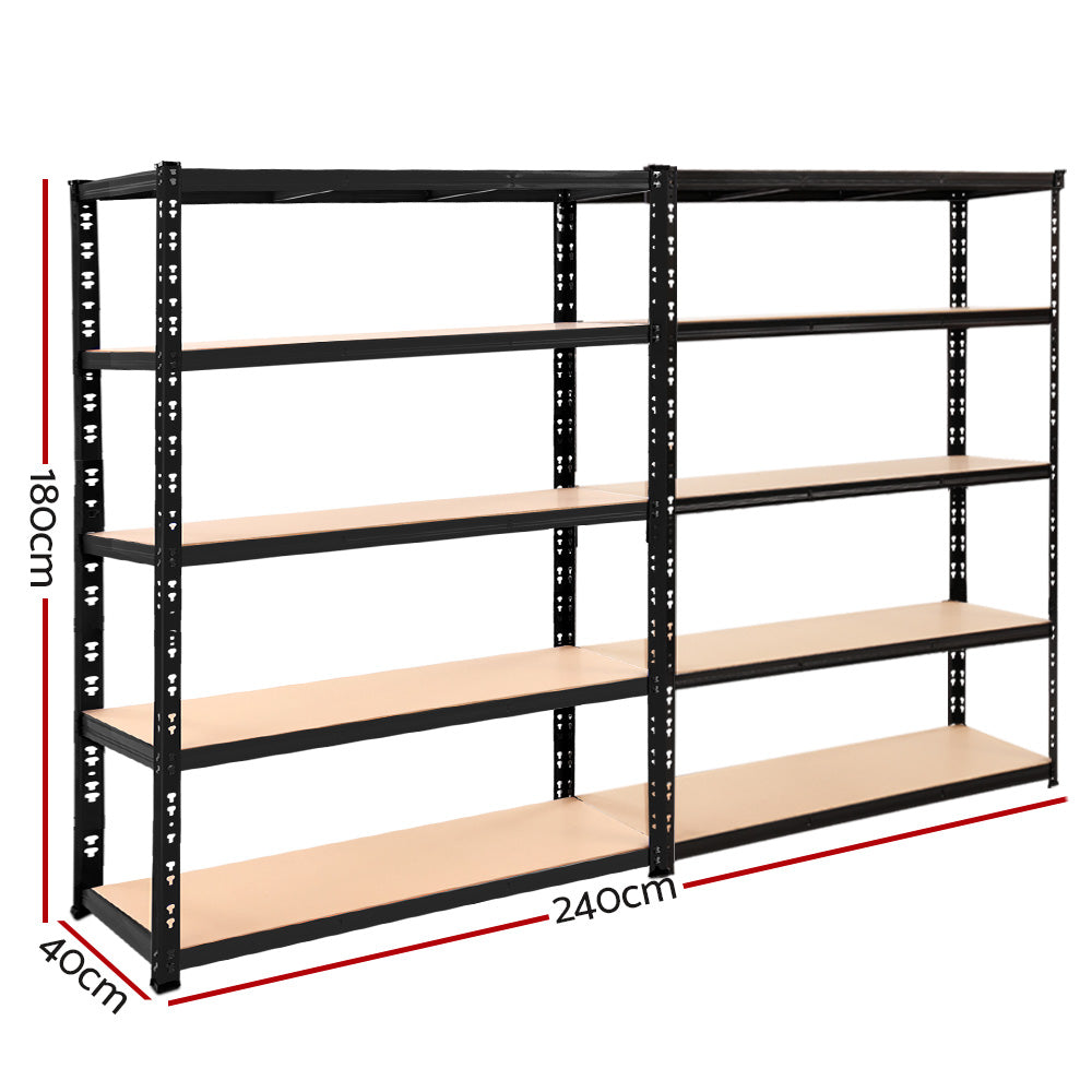 Giantz 2.4Mx1.8M Garage Shelving Warehouse Rack Pallet Racking Storage Shelve-1