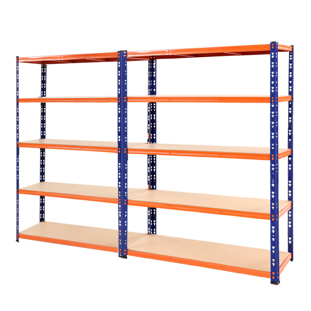 Giantz 2.4Mx1.8M Garage Shelving Warehouse Rack Pallet Racking Storage Blue-0